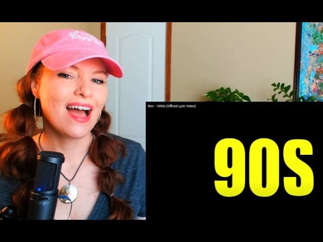 Ren- 90s (official lyric video)    Reaction
