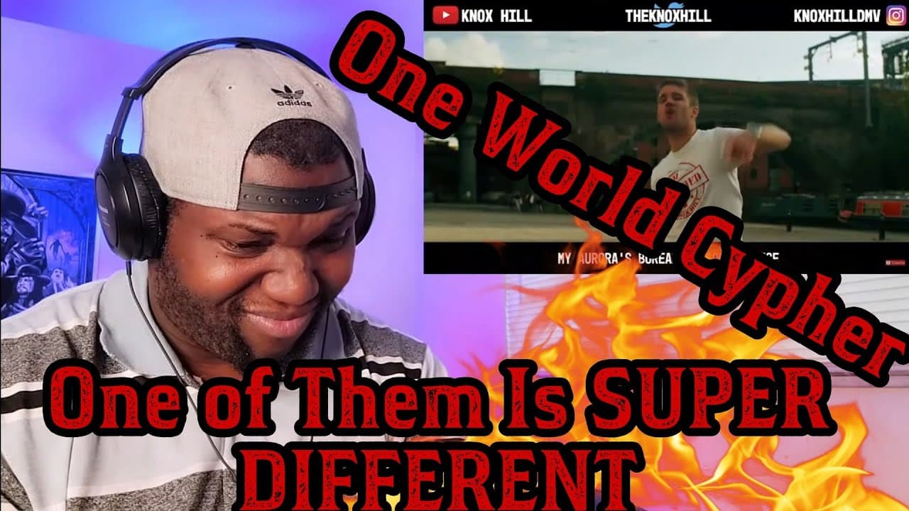 Knox Hill | One World Cypher fr. Mac Lethal, Dan Bull, Jarred Benton And More | Reaction