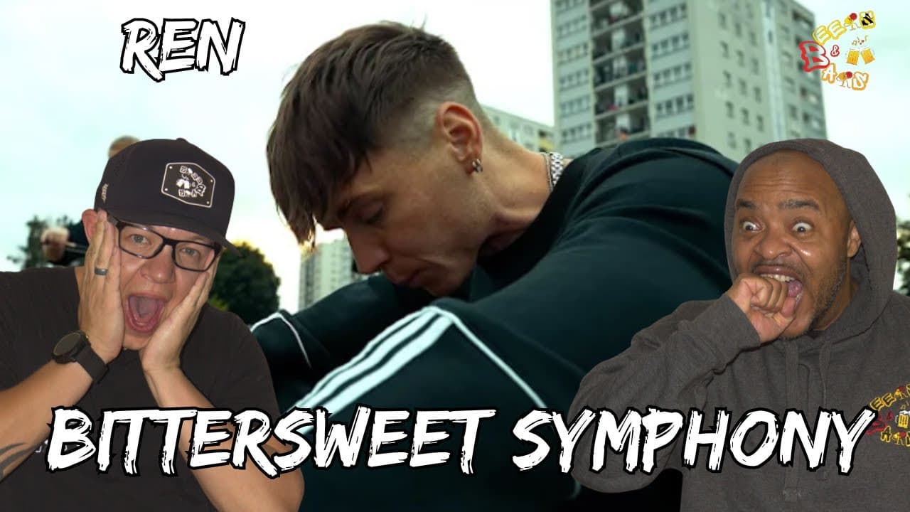 WHO'S AS CREATIVE AS THIS?!?! | Americans React to Ren - Bittersweet Symphony