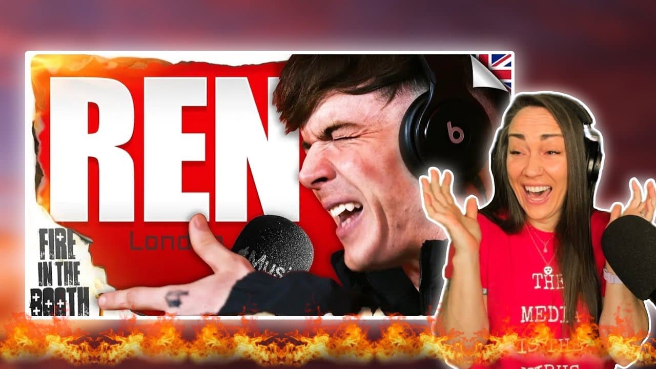 What just happened?! | REN - Fire in the Booth 🇬🇧 | Reaction