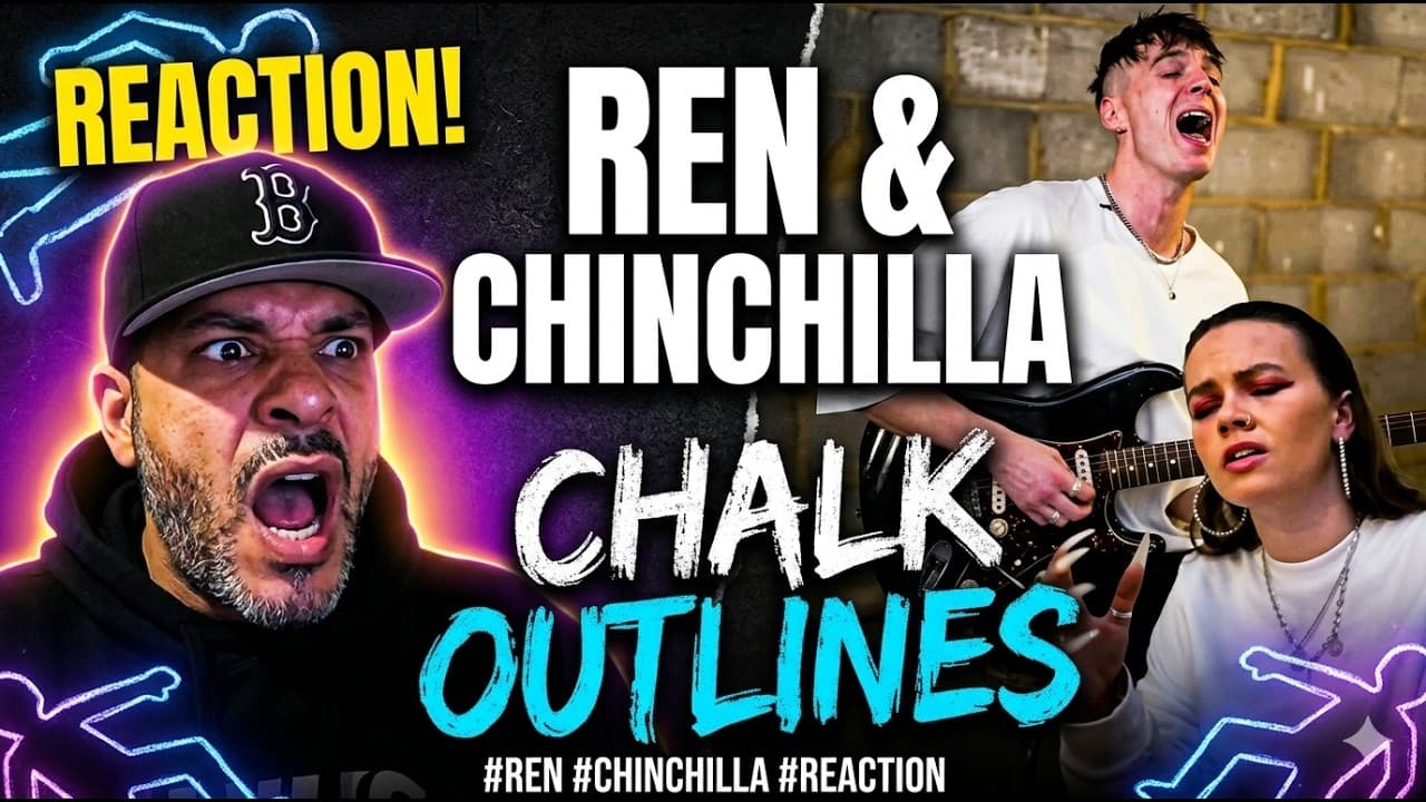 Ren X Chinchilla - Chalk Outlines Live REACTION by Perry3xStudios