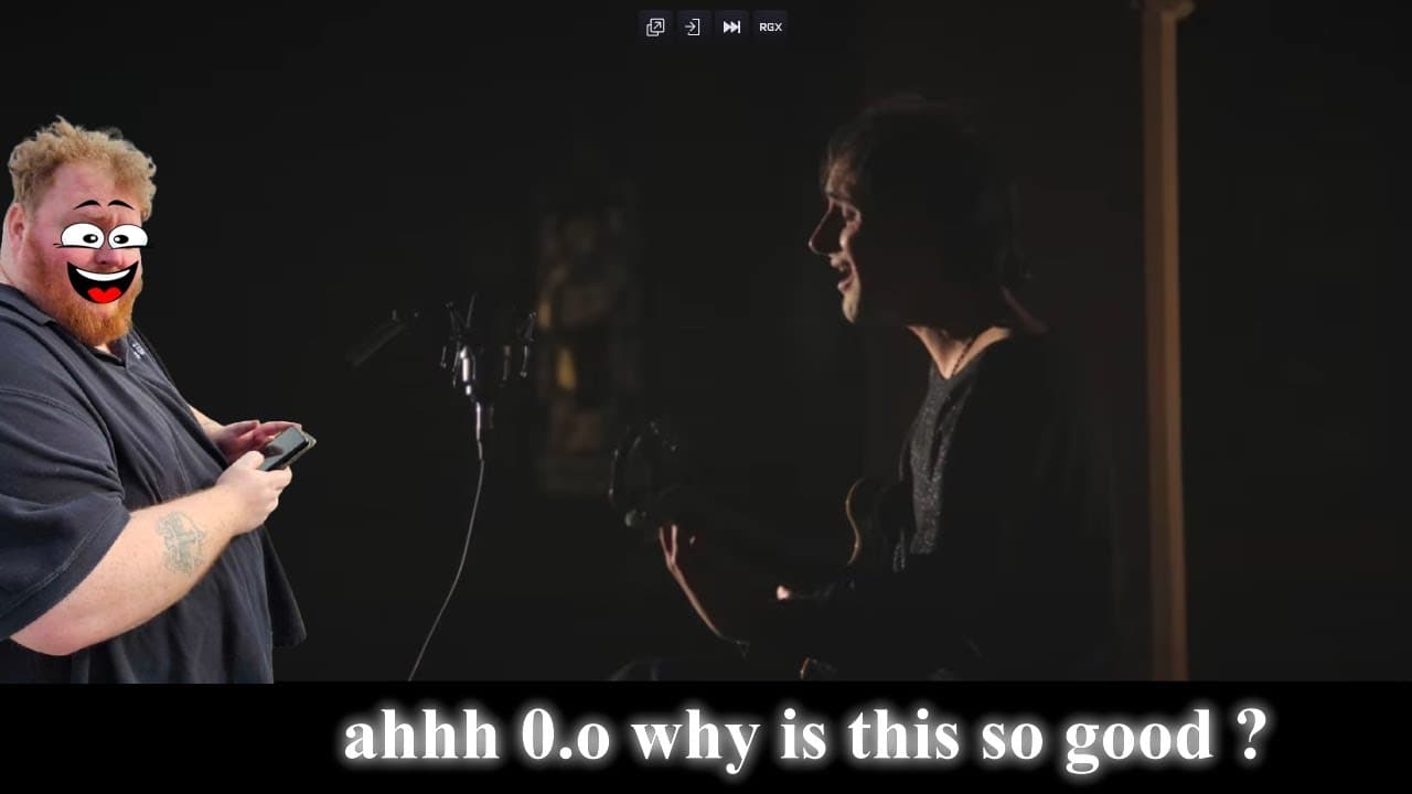 A Reaction: Romain Axisa - Time After Time (Live at St Augustine's Chapel)