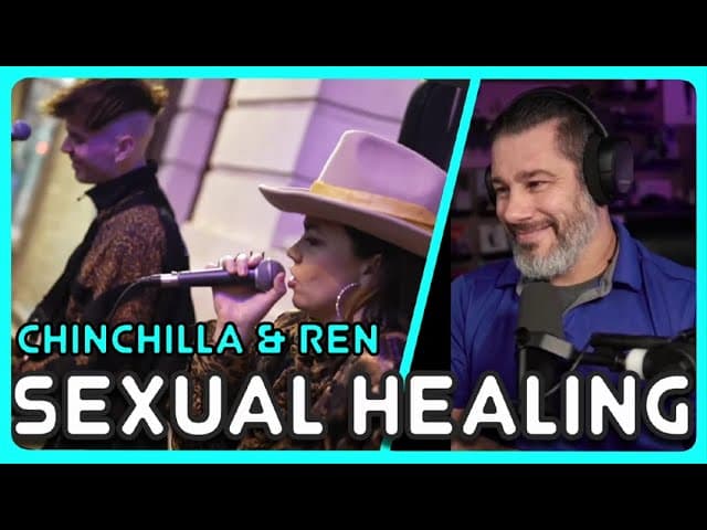 Director Reacts - Chinchilla x Ren - 'Sexual Healing (Marvin Gaye)' Live