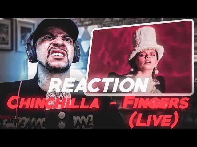 SHE IS AMAZING!!! Chinchilla - Fingers LIVE  (LIVE REACTION)