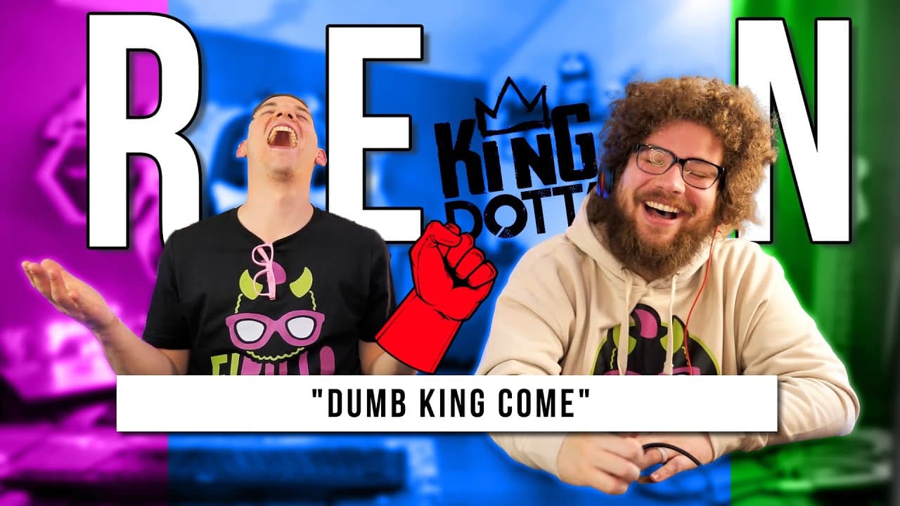 DISS Had us DYING! 🤣🤣 Reacting to Ren's "Dumb King Come" (King Dotta Diss) Track #ren #renreaction