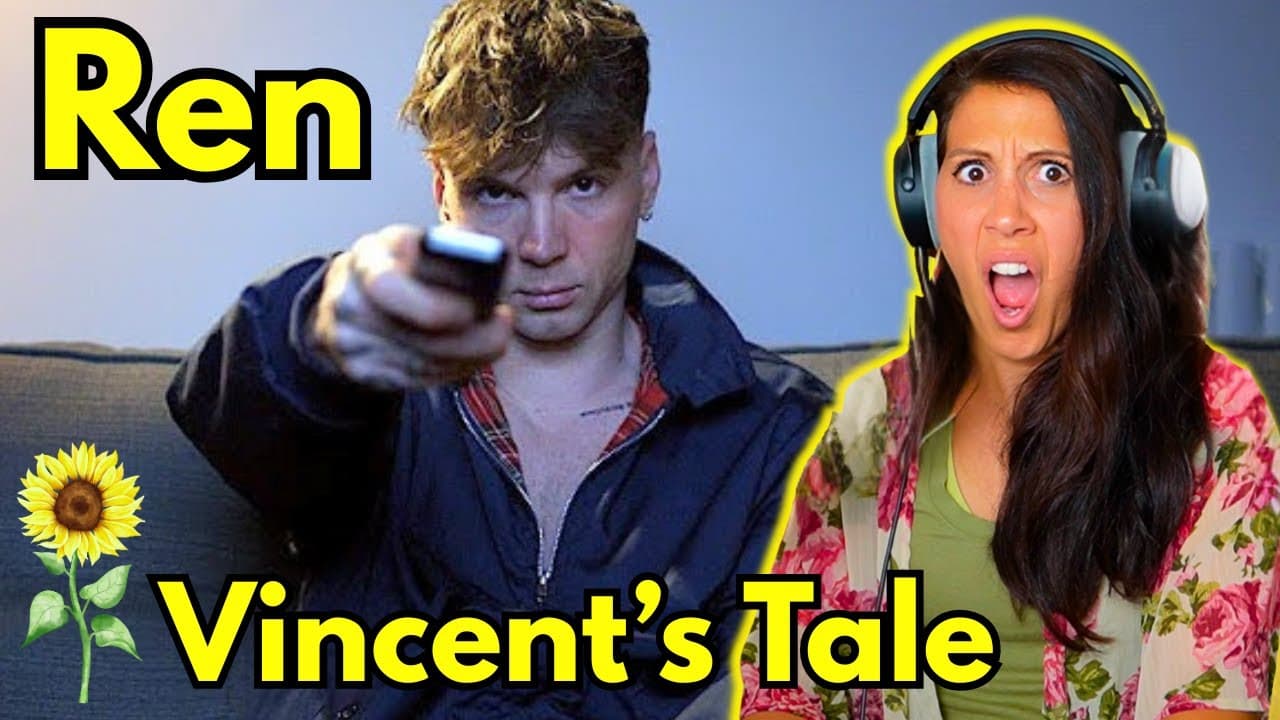 He Went Crazy with His Voice! 🤯 First Time Hearing Ren - Vincent's Tale @RenMakesMusic #reaction