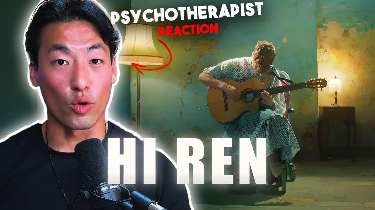 INSANITY OR GENIUS?! | Therapist's FIRST REACT to “Hi Ren” by Ren