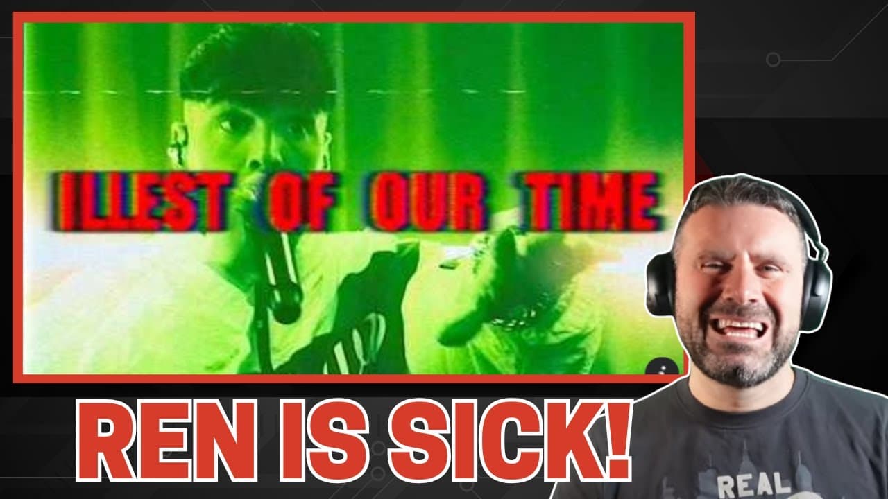 Ren - Illest Of Our Time | The Sick Boi Live at Dead Wax | AI Doc & The Real Disco Doc React