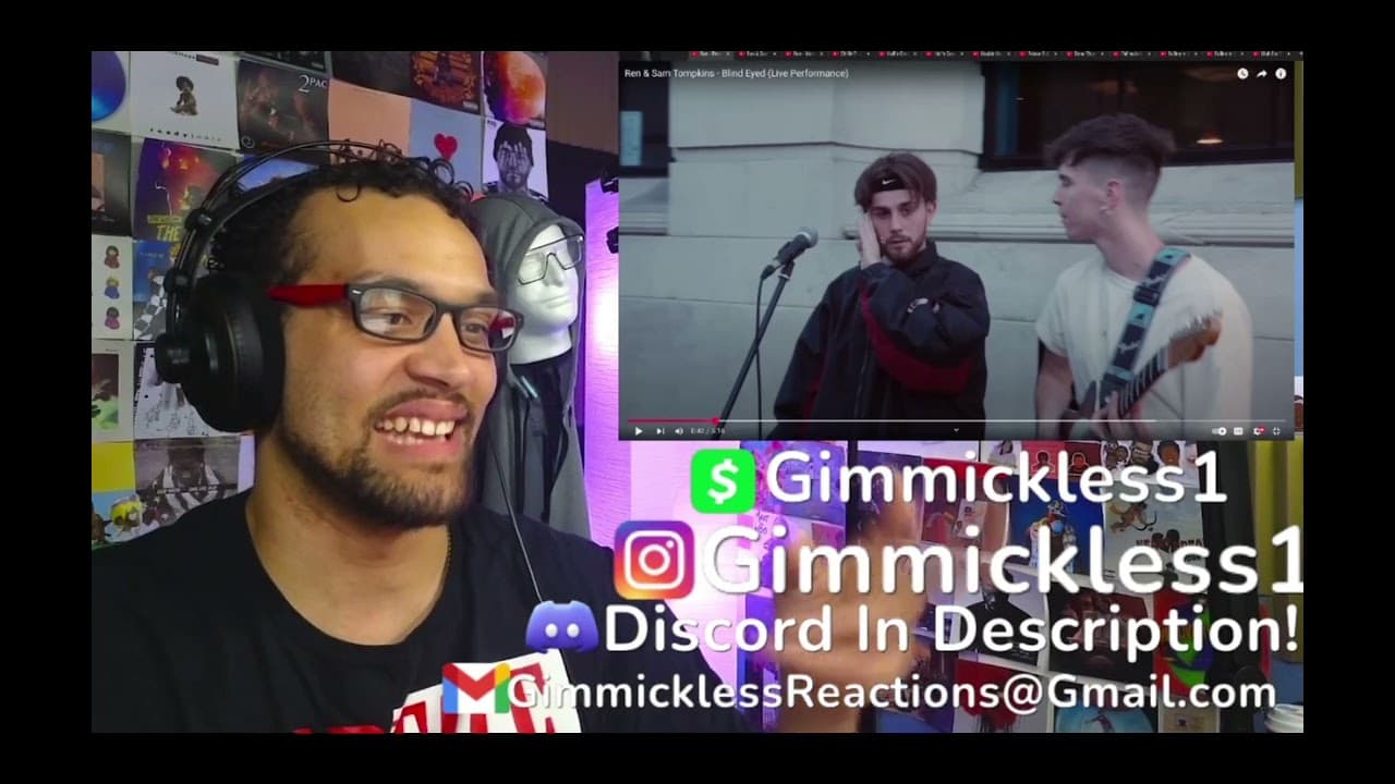 Reacting To: Ren & Sam Tompkins - Blind Eyed (Live Performance)