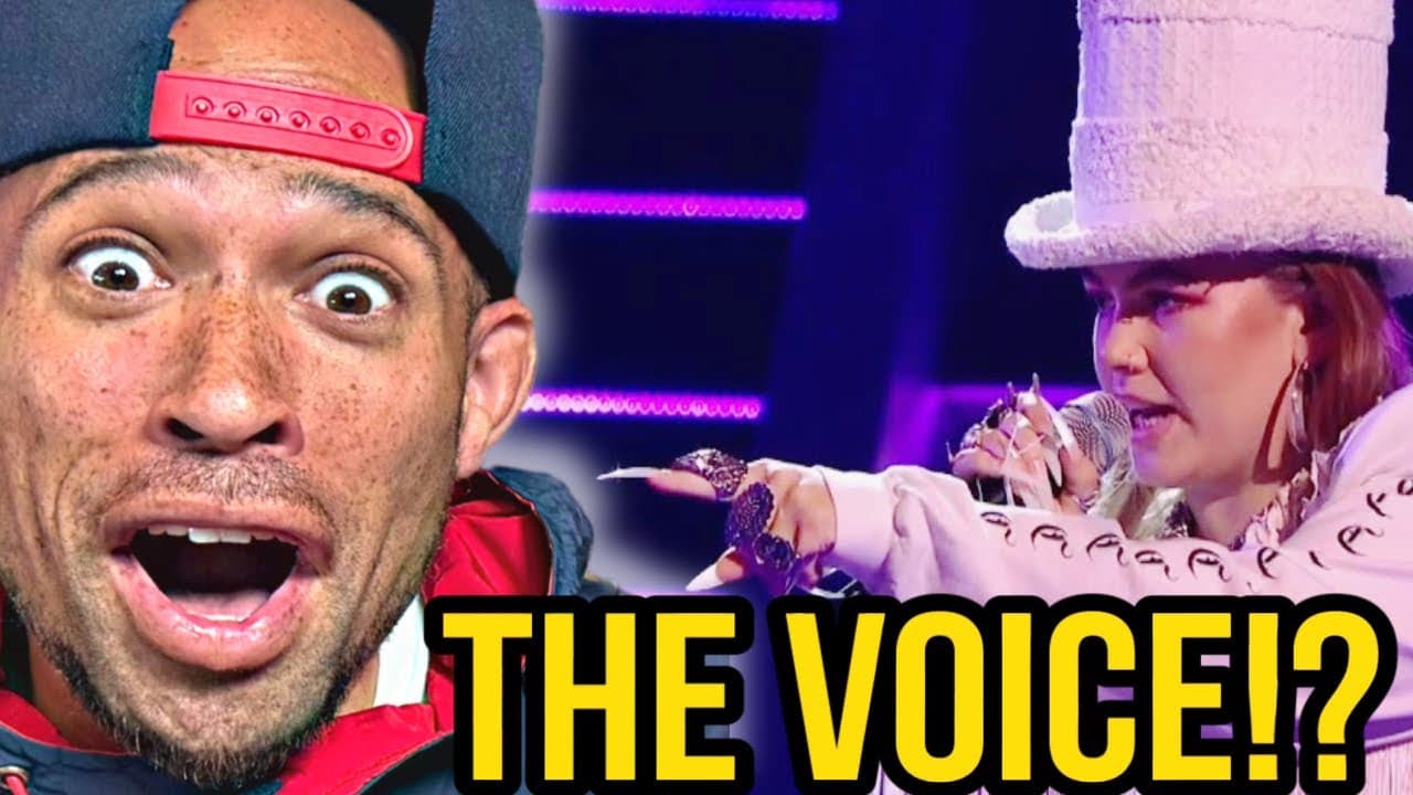 CHINCHILLA absolutely SNAPPED on the UK VOICE!!