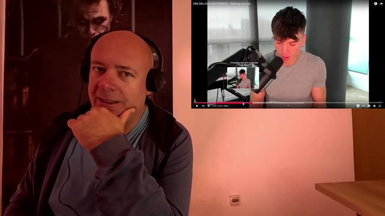 Singer reacts to Ren - ONE MILLION SUBSCRIBERS - Defining success -Reaction